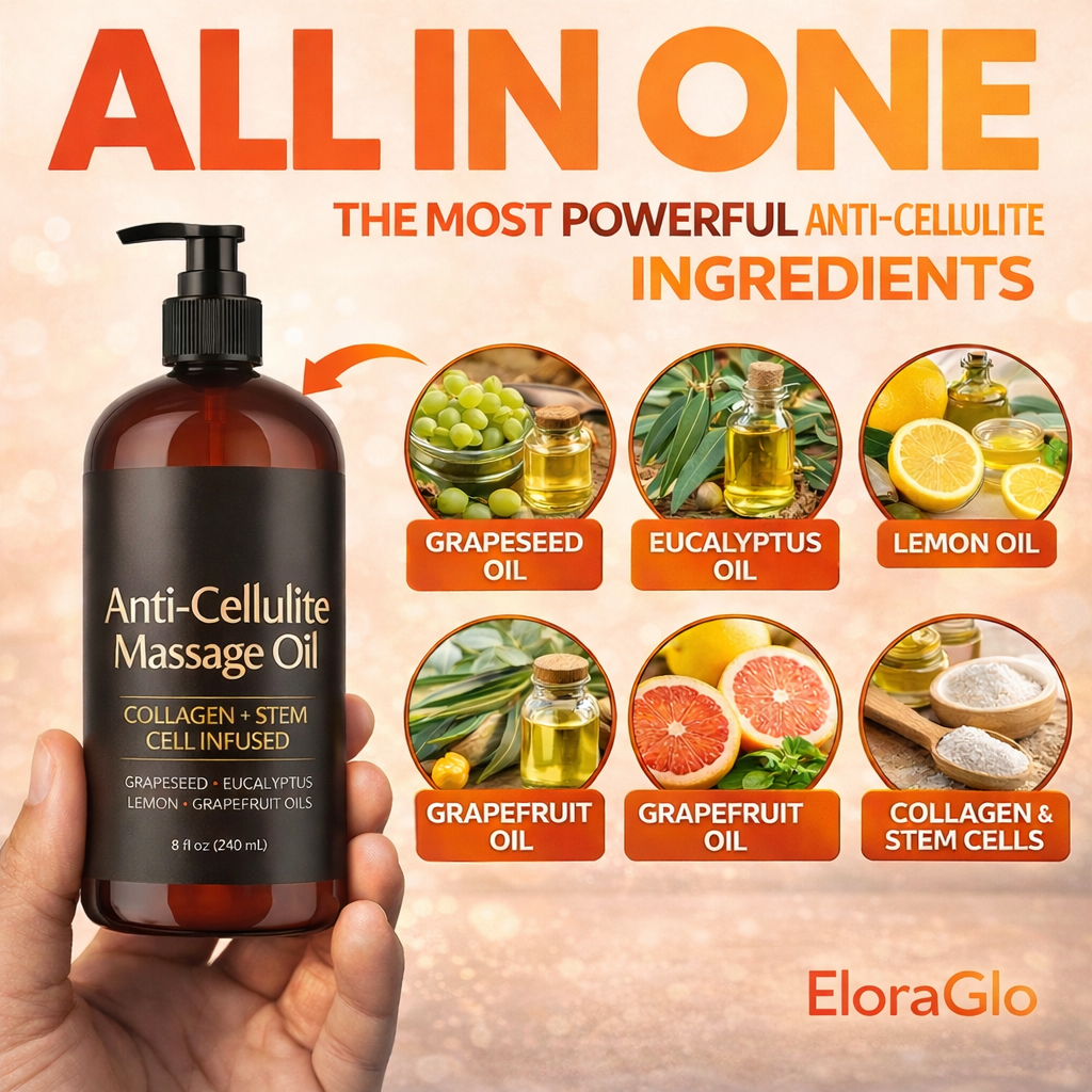 EloraGlo™ Anti-Cellulite Massage Oil